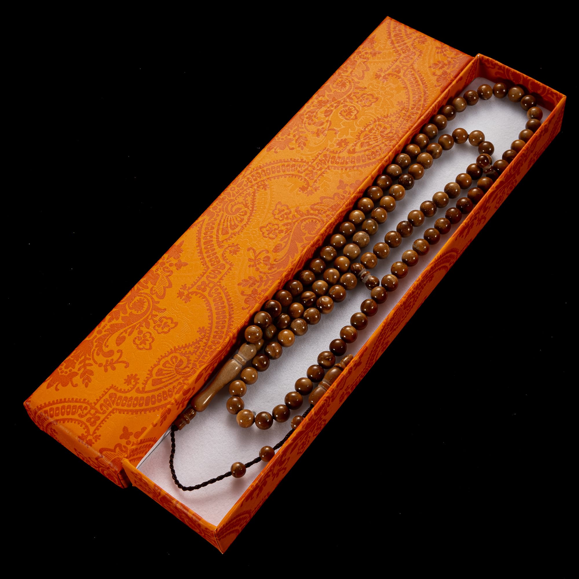 Natural Kuka Wood Tasbih detail 4 real product detail photo