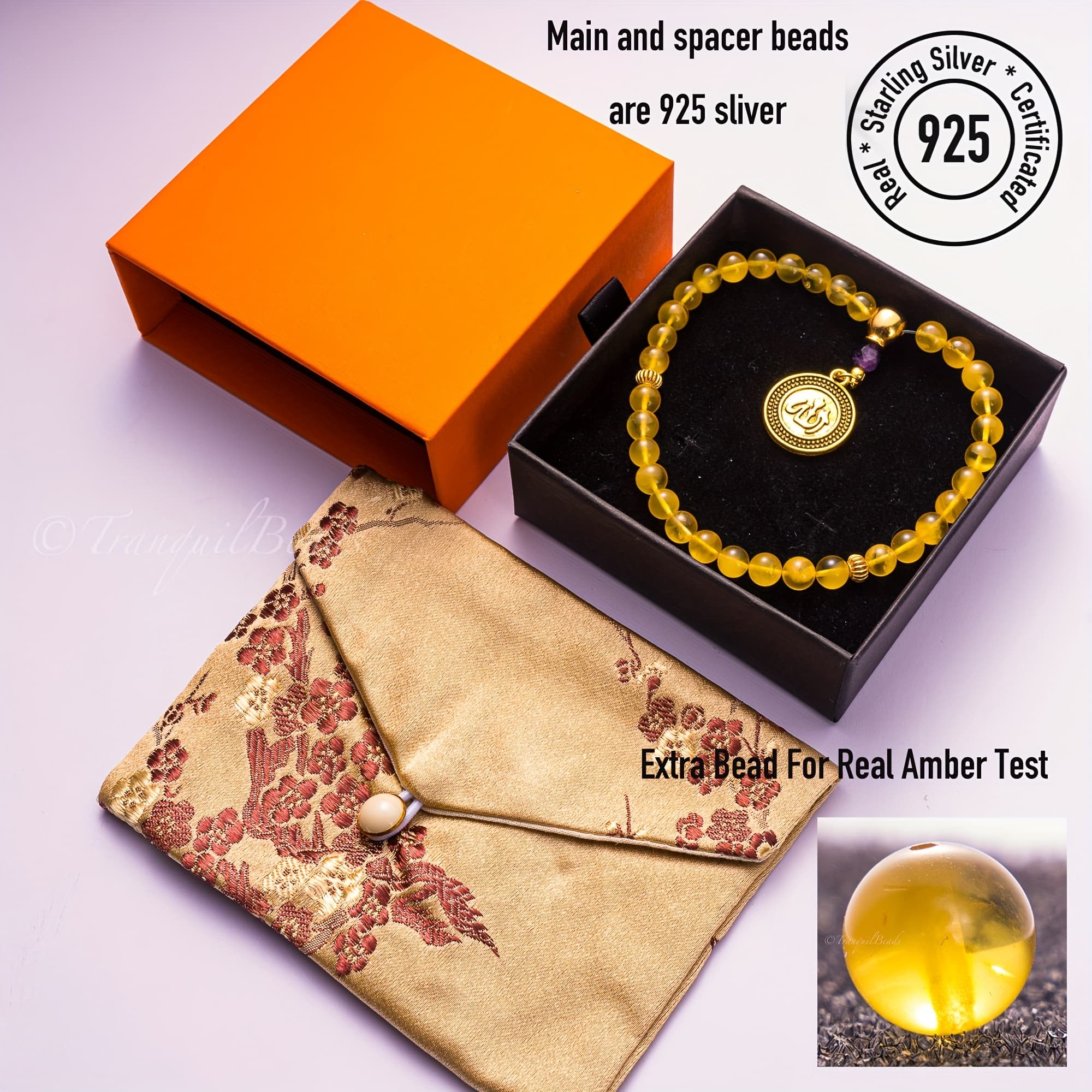 Baltic Amber Gift Set detail 2 real product detail photo