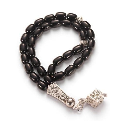 Black Onyx Tasbih, 33 Beads