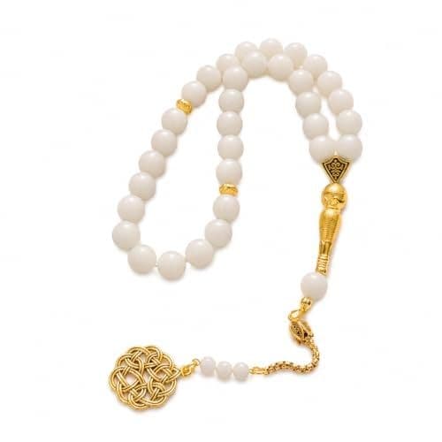 Luminous Hematite Tasbih, 33 Beads